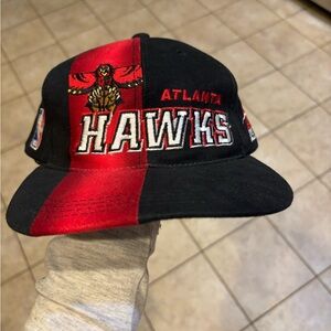 Vintage 90s Sports Specialties Atlanta Hawks Snapback Hat
